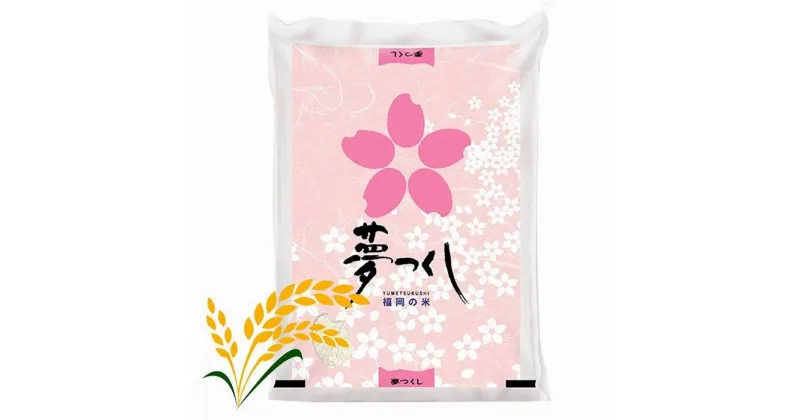 【ふるさと納税】【令和6年産】 米 福岡県産 夢つくし 5kg | 1週間後を目途に発送 米 お米 こめ 令和6年 新米 白米 精米 ライス ブランド米 お取り寄せグルメ お取り寄せ 美味しい おいしい ご飯 ごはん 料理 人気 おすすめ ふるさと納税 ふるさと 納税 福岡県 大川市