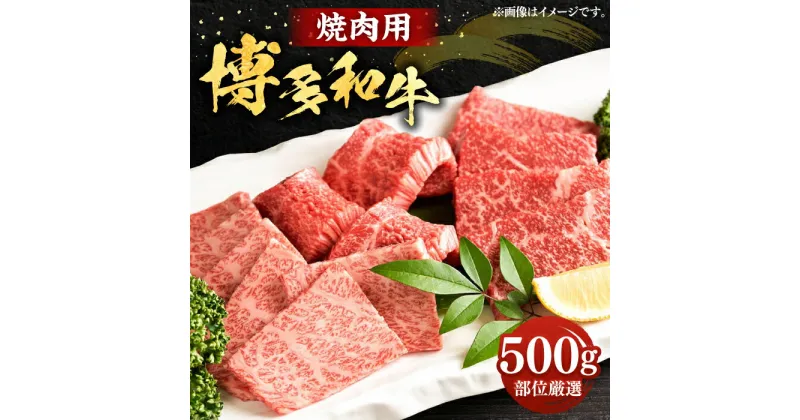 【ふるさと納税】博多和牛 焼肉用 500g バラ ロース もも 《豊前市》【株式会社Meat Plus】 焼肉 肉 黒毛和牛 [VBB002] 20000 20000円