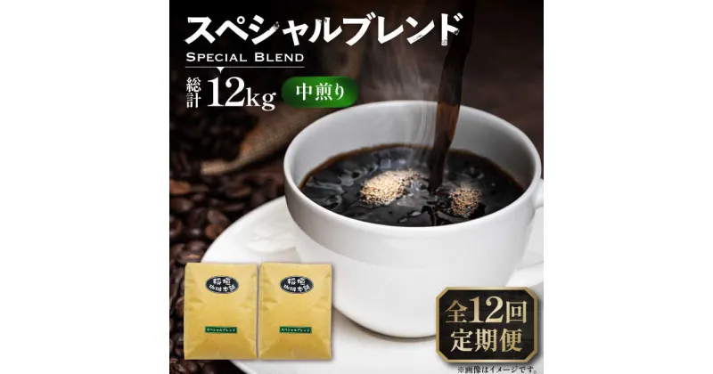 【ふるさと納税】【全12回定期便】スペシャル ブレンド コーヒー 500g×2 ( 中煎り ) 《豊前市》【稲垣珈琲】 珈琲 コーヒー 豆 粉[VAS175] 146000 146000円