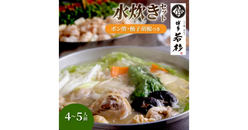 【ふるさと納税】博多若杉水炊き4〜5人前【024-0017】