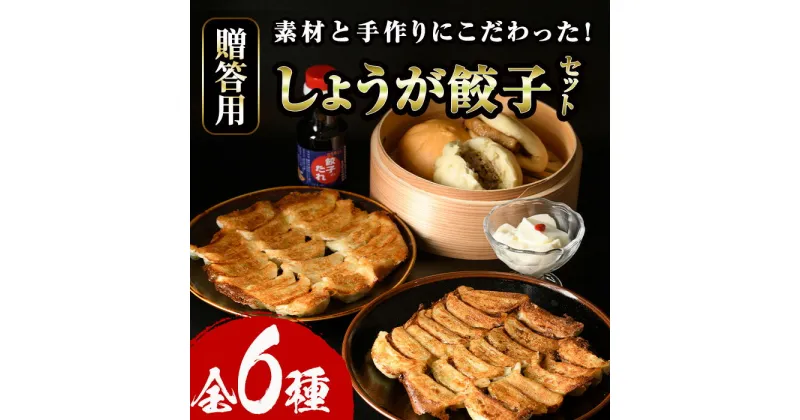 【ふるさと納税】しょうが餃子詰合せ贈答用セット(餃子50個・生姜餃子30個・肉まん3個・杏仁豆腐) ぎょうざ ギョウザ 冷凍 豚まん 中華まん 手作り タレ付き 惣菜 おつまみ 贈答 ギフト プレゼント ＜離島配送不可＞【ksg0529】【餃子舗博多弦月】