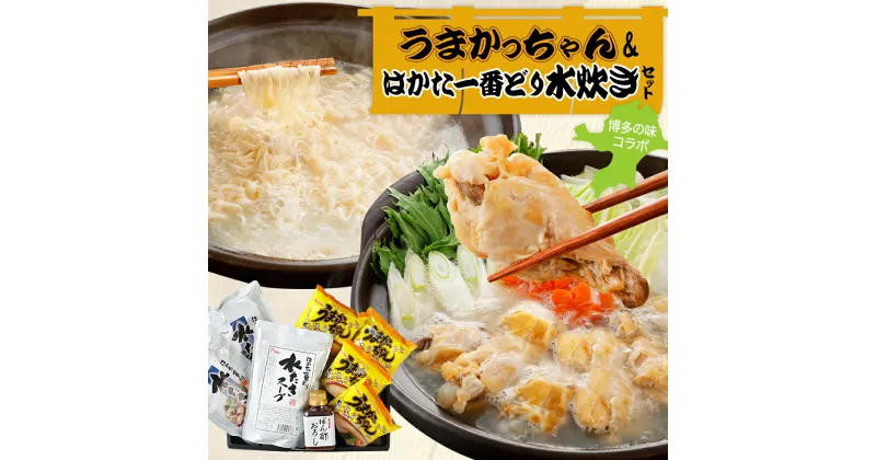 【ふるさと納税】うまかっちゃん&はかた一番どり 水炊きセット ラーメン お取り寄せグルメ お取り寄せ 福岡 お土産 九州 福岡土産 取り寄せ グルメ 福岡県 古賀市