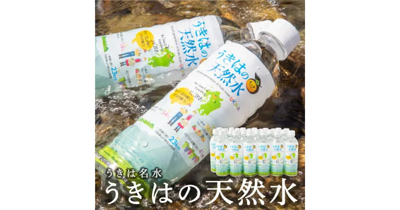 【ふるさと納税】うきは名水 うきはの天然水 (500ml×24本入り) ナチュラルミネラルウォーター