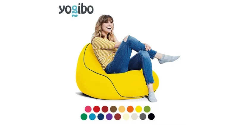 【ふるさと納税】ビーズクッション Yogibo Lounger ヨギボー ラウンジャー 選べる 全17色 背もたれ おしゃれ オシャレ クッション 座椅子 一人がけ 一人掛け 椅子 ビーズソファ ソファ ビーズクッション ローソファ 丸形 インテリア 家具 2週間程度で発送 送料無料