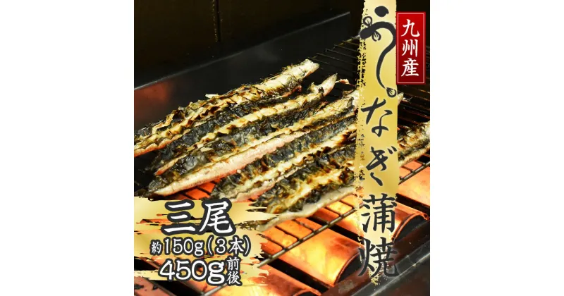 【ふるさと納税】国産 うなぎ 鰻 ウナギ 蒲焼き 蒲焼 約150g×3尾 真空 高級 宮若市 M686