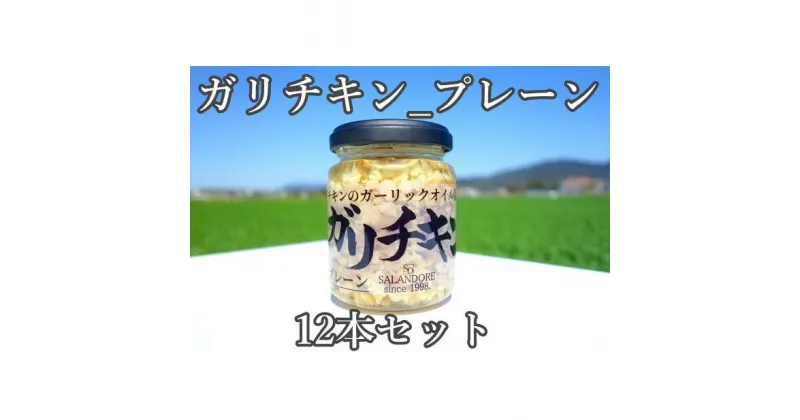 【ふるさと納税】ガリチキン プレーン 110g×12本　たれ・調味料・缶詰