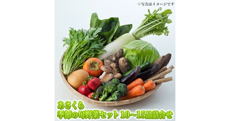 【ふるさと納税】野菜セット おまかせ 10～15種 旬 朝倉市産 配送不可 離島　野菜・セット・詰合せ