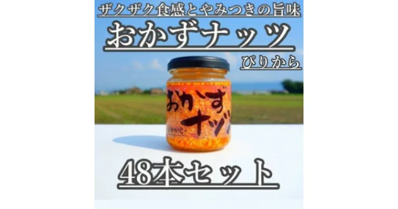 【ふるさと納税】おかずナッツ ぴりから 110g×48本　瓶詰・調味料