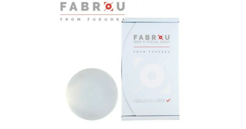 【ふるさと納税】FABROU メンズ フェイシャルソープ 100g　石鹸・石けん・美容・固形石鹸